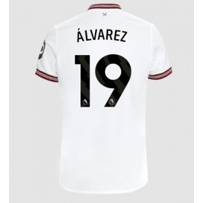 West Ham United Edson Alvarez #19 Gostujuci Dres 2023-24 Kratak Rukavima